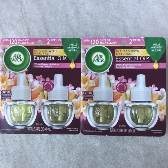 Glade Plug-In Scented Oil Refills Air Freshener Refill 2 Twin Refill (4 Refills) - Picture 6 of 14